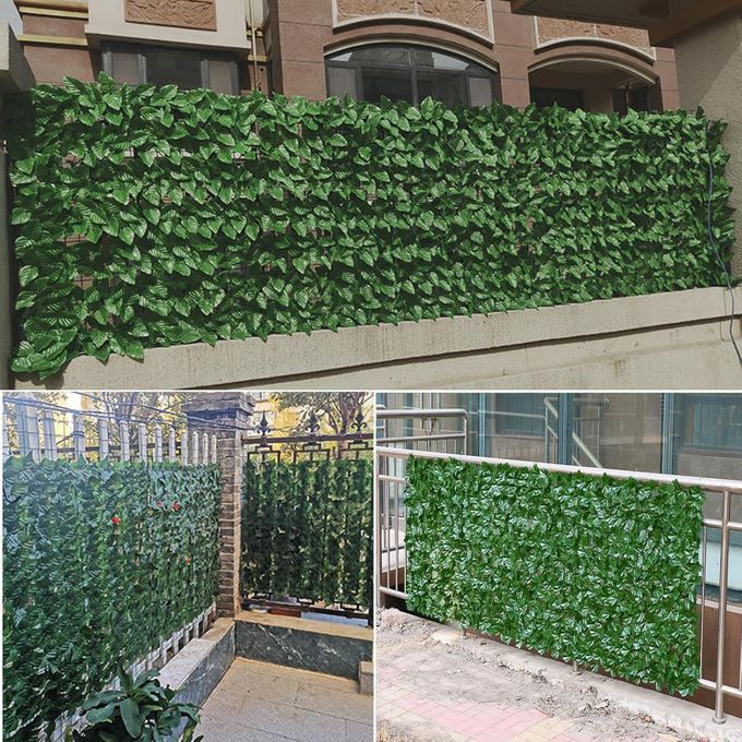 Mur Végétal Artificiel Haute Qualité Vert Naturel En Rouleau 1 x 3 Mètres