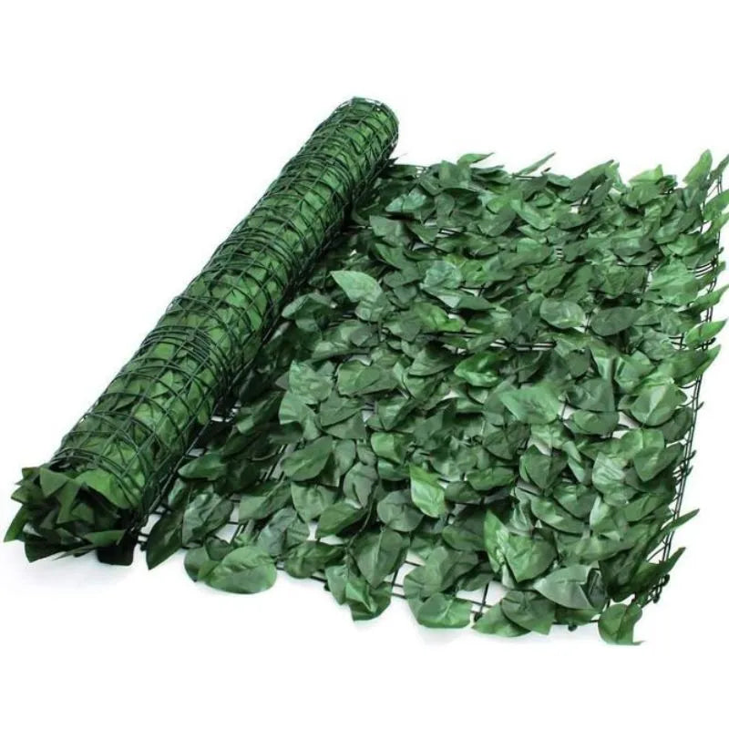 Mur Végétal Artificiel Haute Qualité Vert Naturel En Rouleau 1 x 3 Mètres