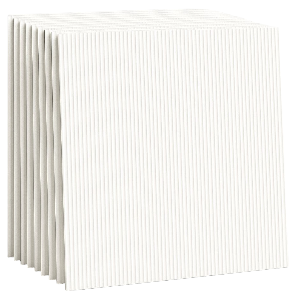 Pack de 10 Panneaux Muraux 3D Effet Brique Effet Tube 4.5 MM