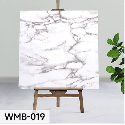 10 Panneaux PVC Autocollant Alternative Au Marbre 60x60 cm - en Promo 🔥