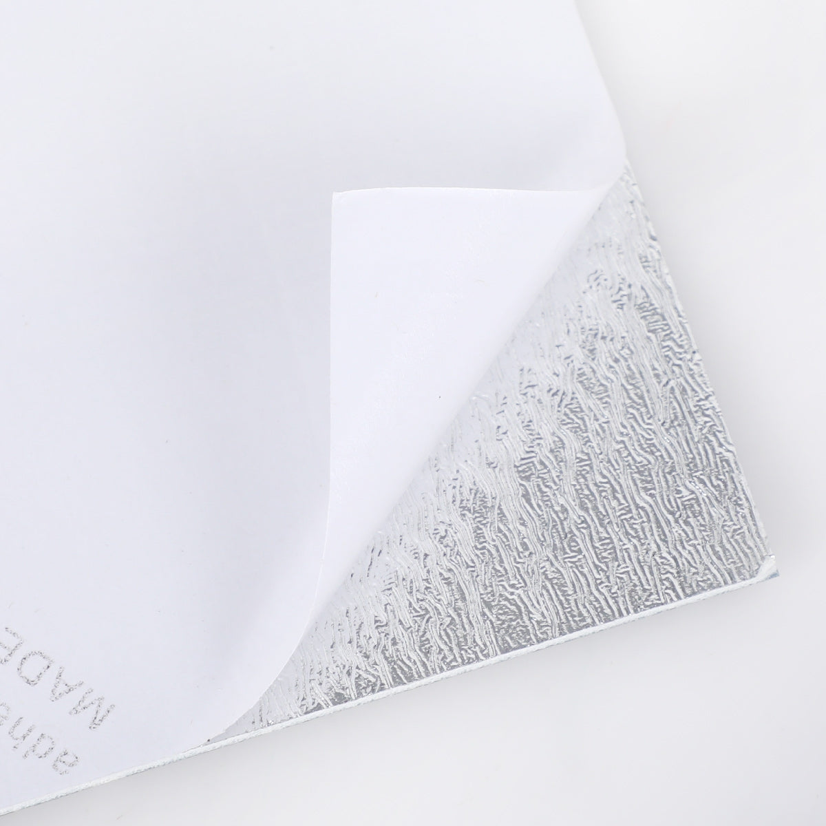 Pack de 10 Panneaux PVC Autocollant Alternative Au Marbre 60 x 60 cm - Blanc  - en Promo 🔥