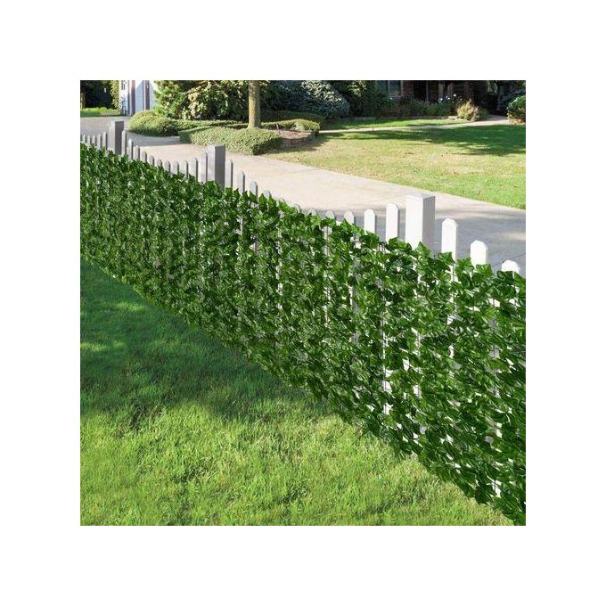 Mur Végétal Artificiel Haute Qualité Vert Naturel En Rouleau 1 x 3 Mètres