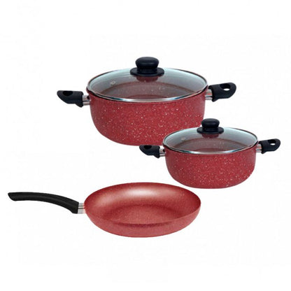 Batterie de Cuisine Cook’art Granite : 11 Pièces ✅ en Promo 🔥